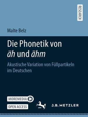 cover image of Die Phonetik von äh und ähm